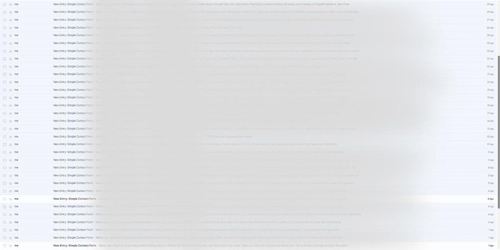 35 Leads in one month